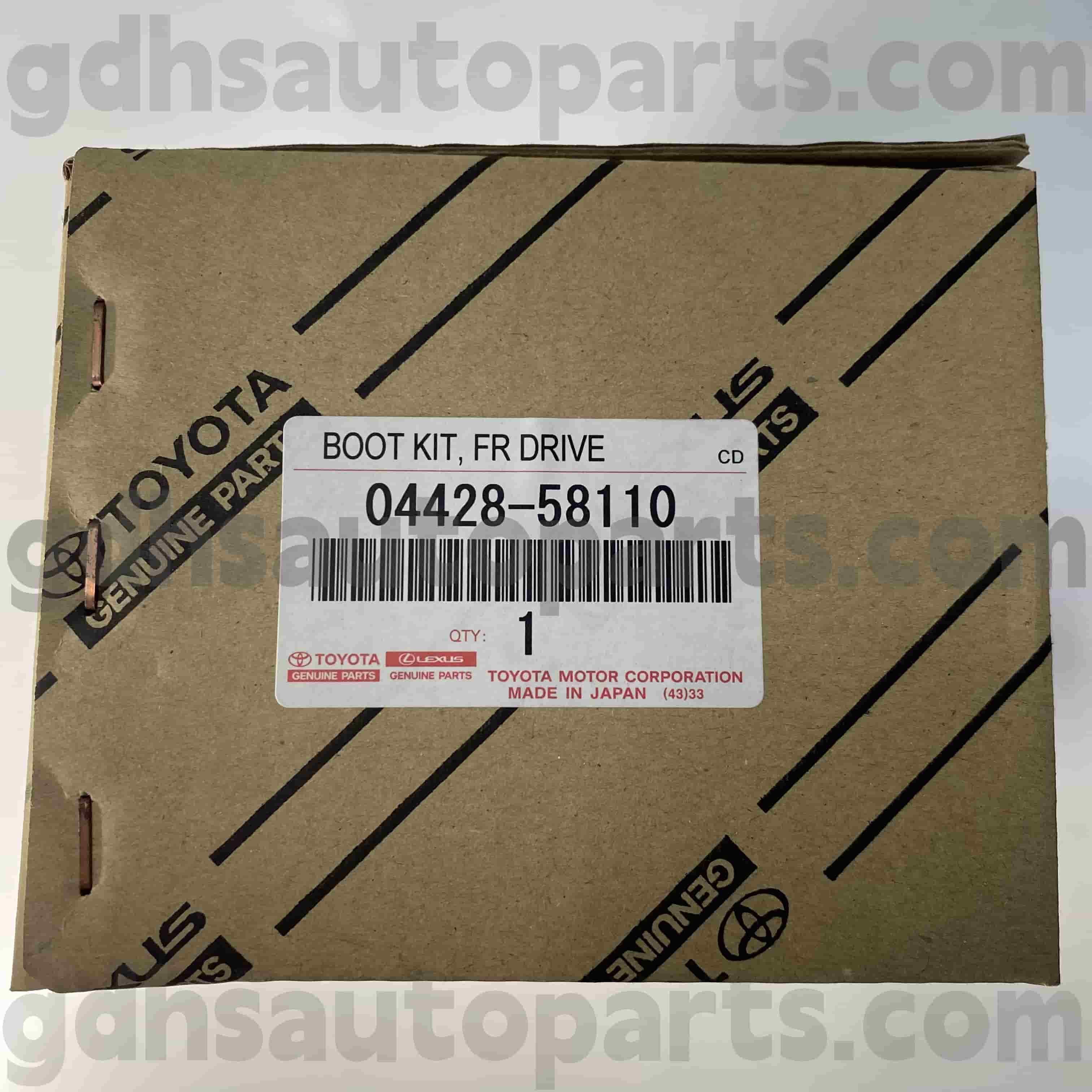 04428-58110 Toyota Оригинални делови предниот дел на возачот CV Boot за Alphard, Lexus LM351 Шасија бр. GGH30