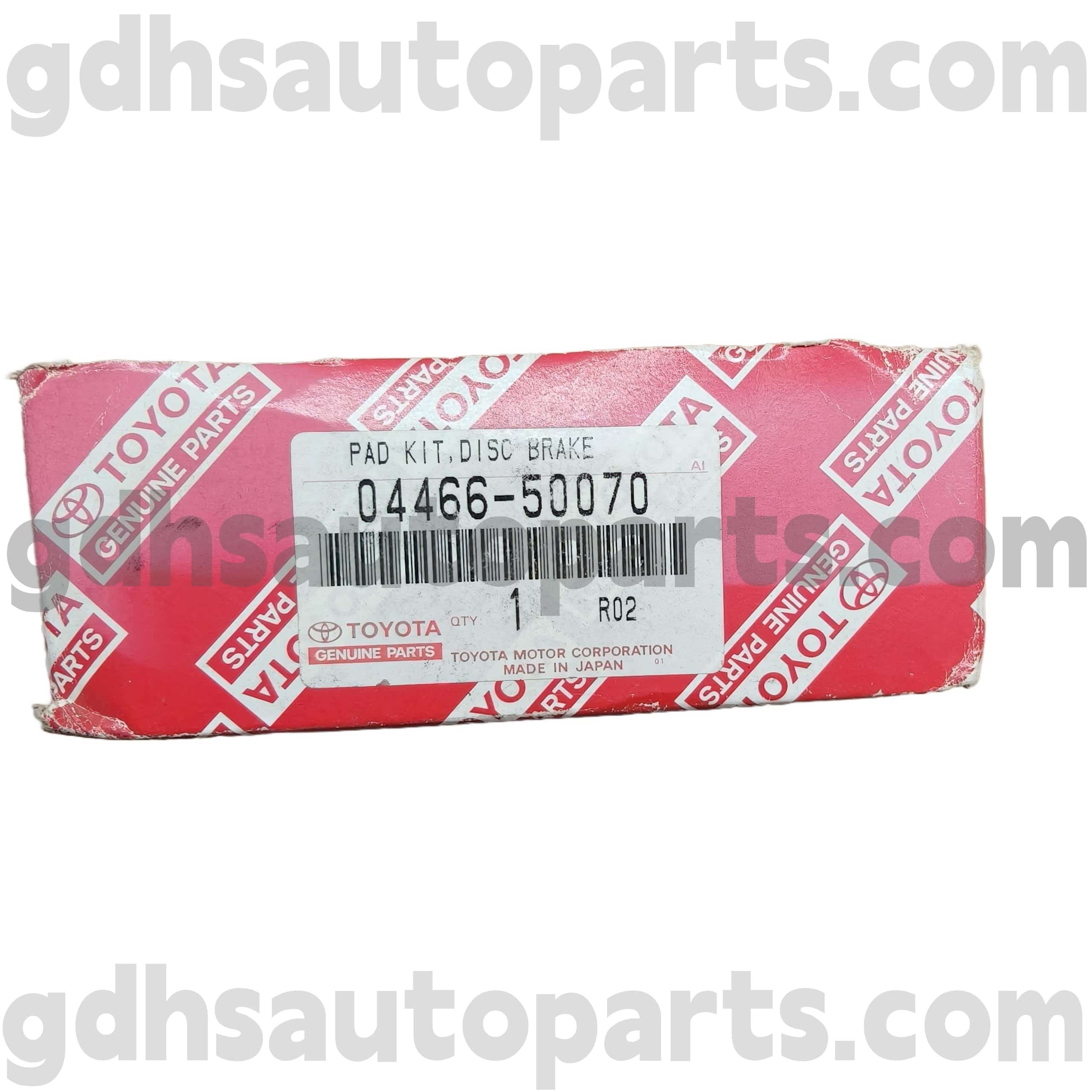04466-50070 Toyota оригинални делови Задни влошки за сопирачките за Shassis LS400 LS400 бр. UCF10 -9208
