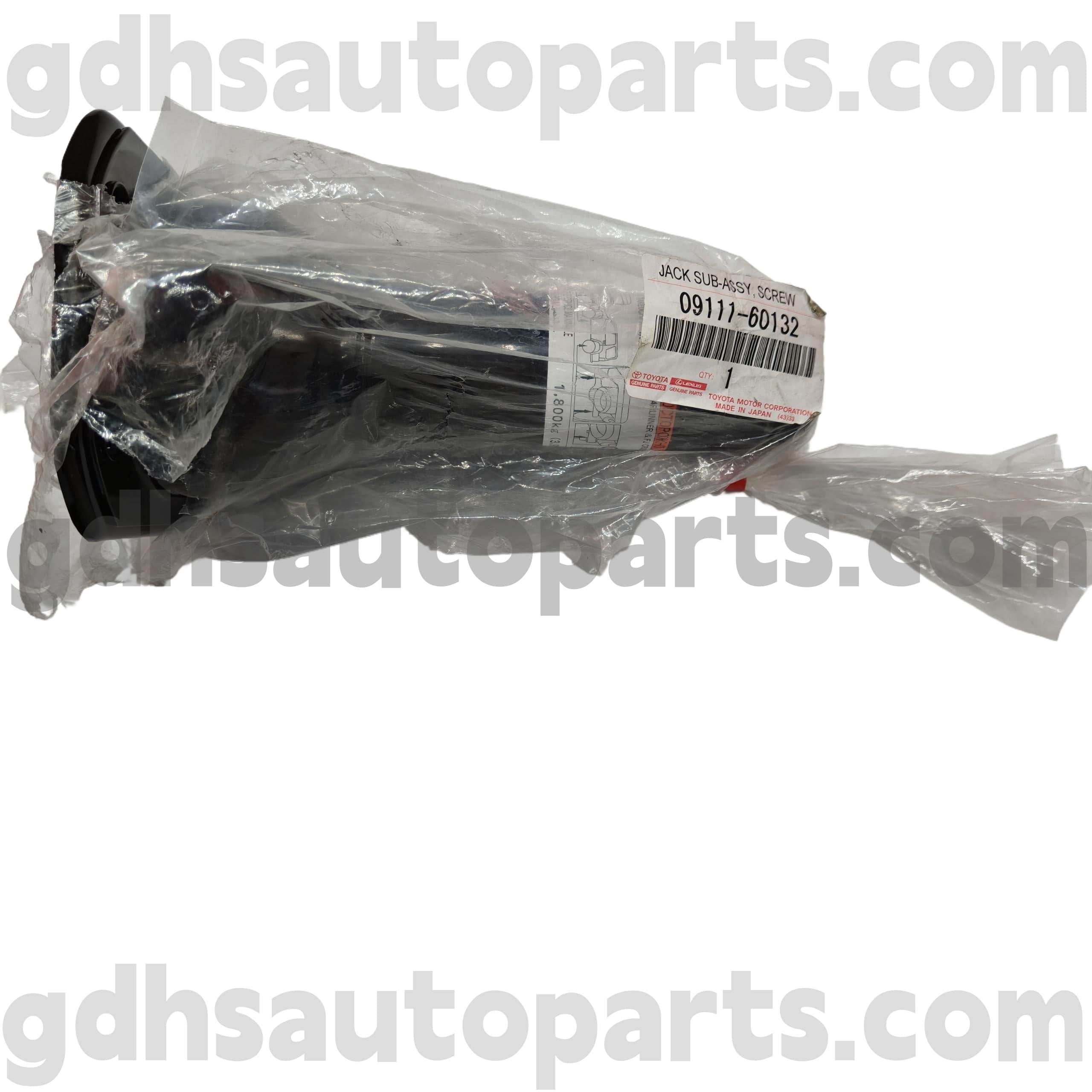 09111-60132 Toyota Оригинални делови Jackек за Land Cruiser, FJ Cruiser, Lexus GX460 Шасија бр. Urj150