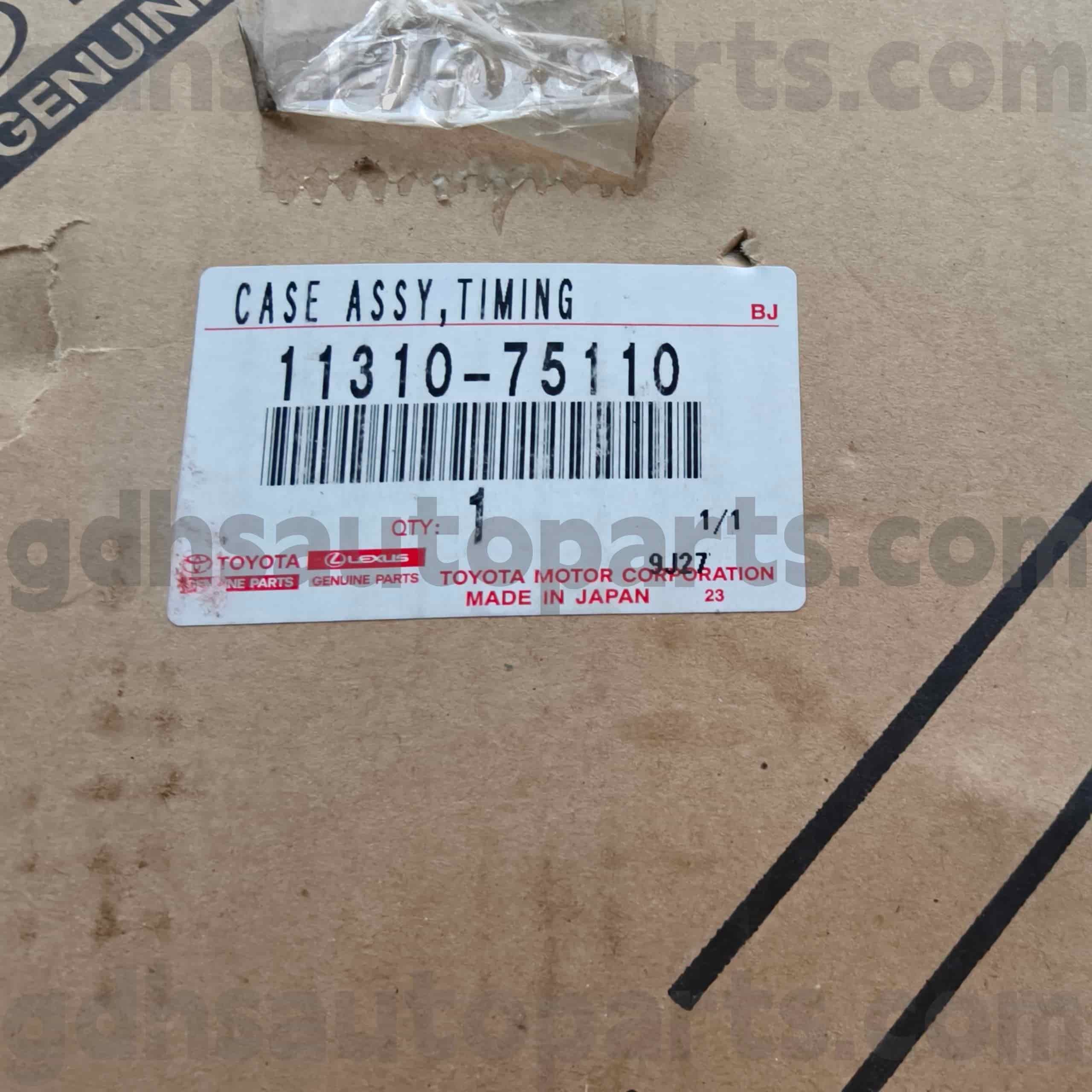 11310-75110 Toyota Оригинални делови за тајминг капак за LAND CRUISER PRADO, TACOMA шасија бр.TRJ150