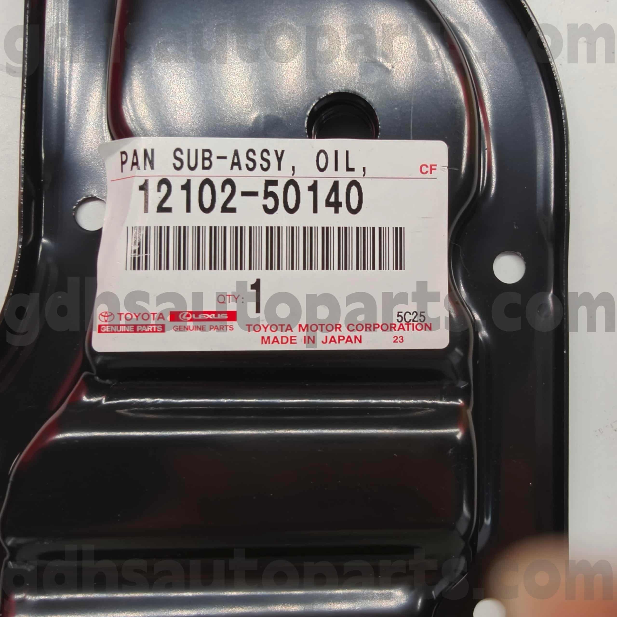 12102-50140 Тапа за масло за оригинални делови на Toyota за шасија LAND CRUISER BR.2UZFE UZJ200