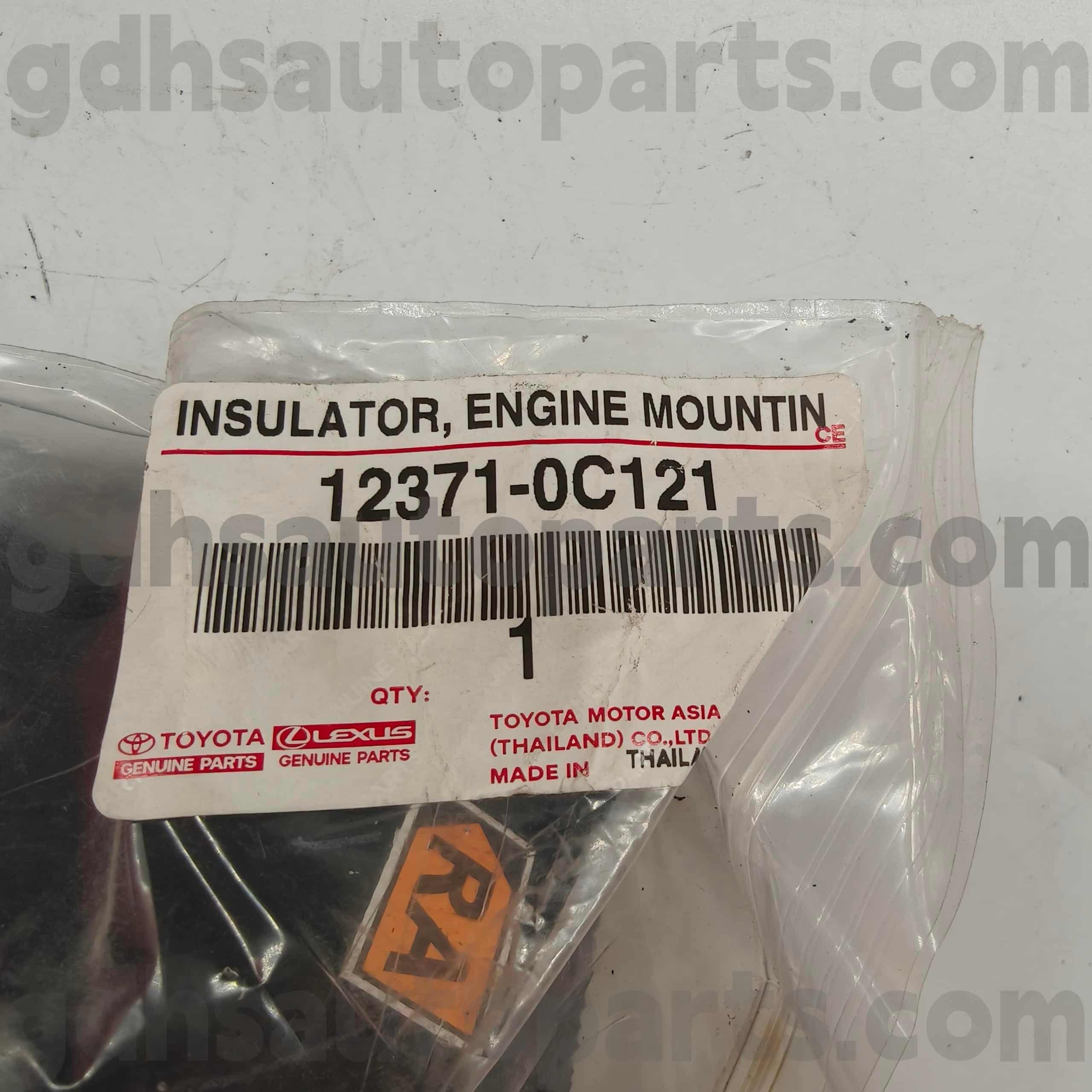 12371-0C121 Врска на менувачот на оригинални делови на Toyota за шасија бр.2TRFE..TGN26..4FC