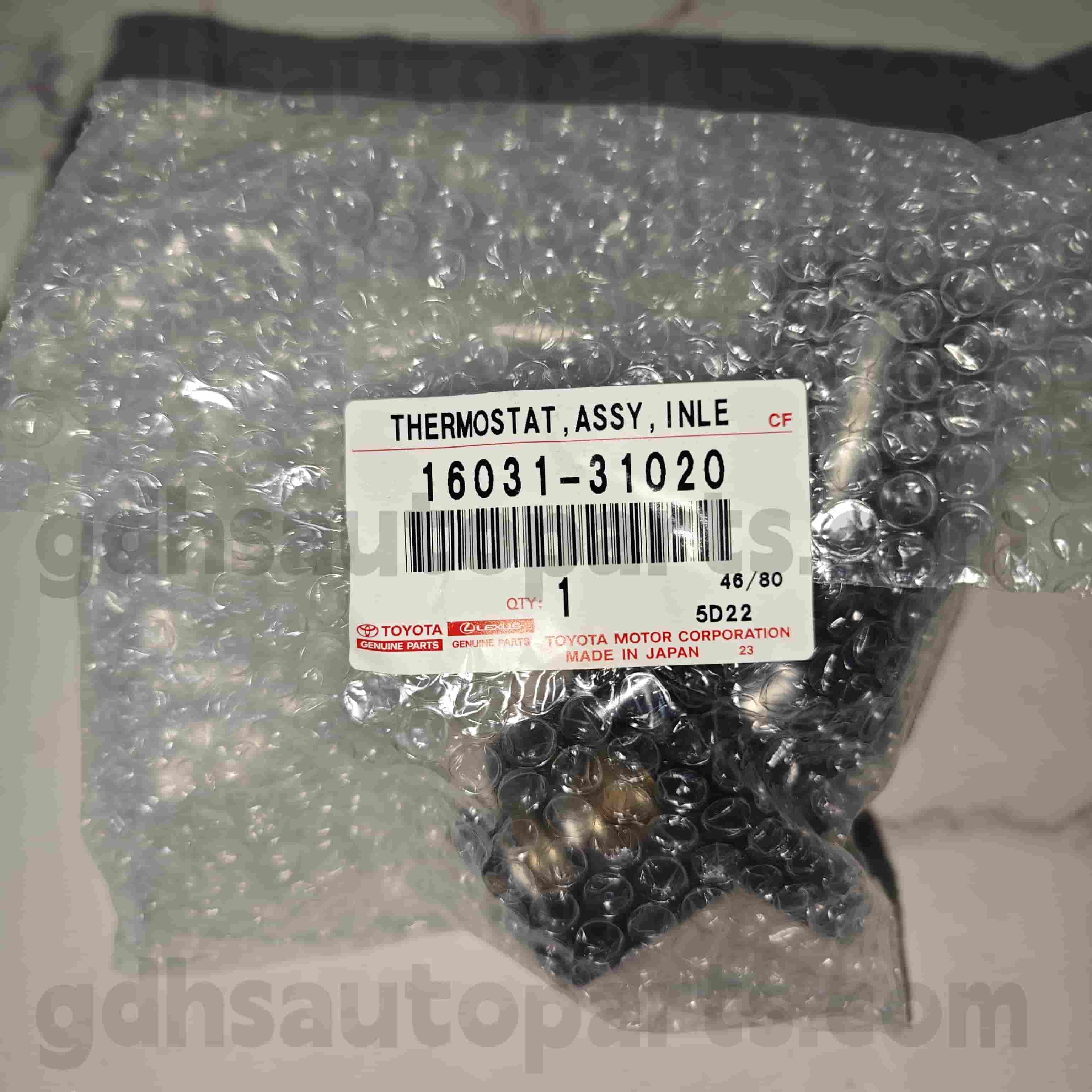 16031-31020 Toyota Оригинални делови Термостат за Lexus GS30/35/43/460 、 круна/хибридна шасија бр. 3grfe..grs202