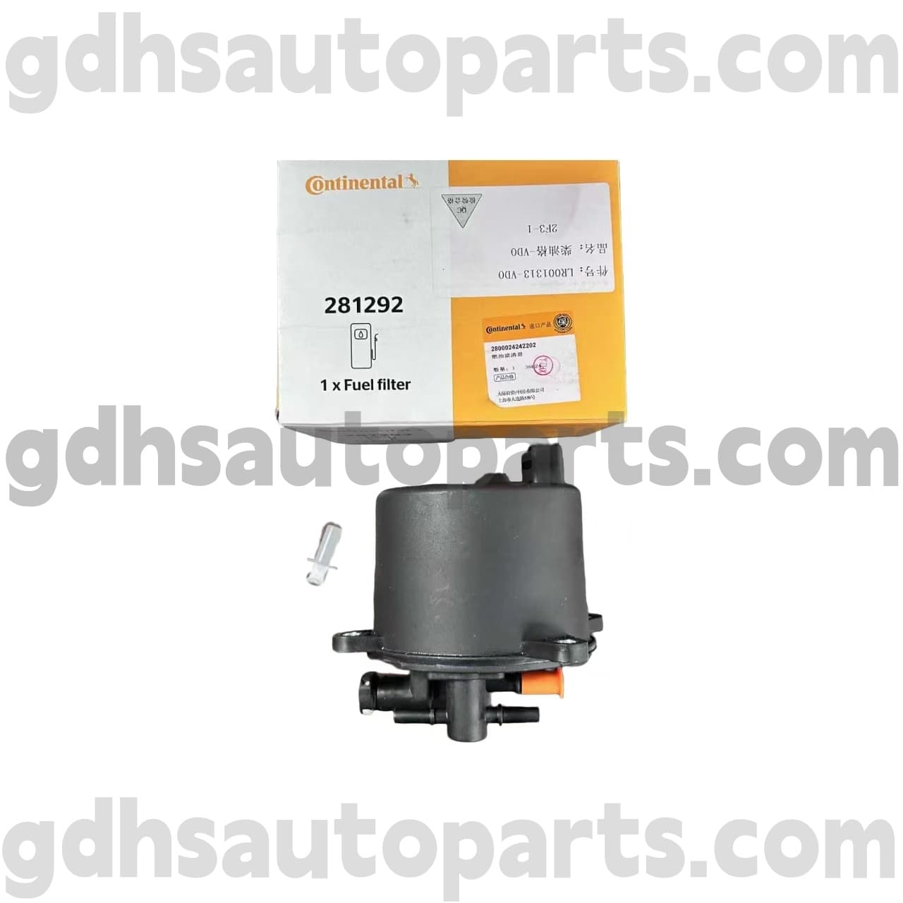 2800024242202 Континентален филтер за гориво за нов Range Rover Evoque, Land Rover Freelander 2, Discovery Sport OE бр. LR001313