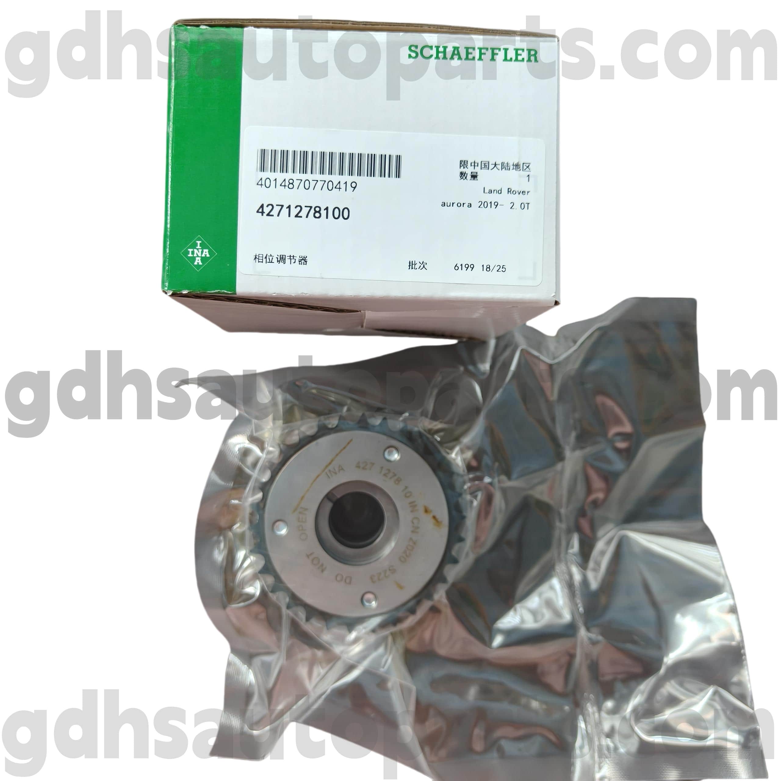 4271278100 Schaeffler Ina Camshaft Spocket за Range Rover Velar, Land Rover Discovery 4, Range Rover, Range Rover Sport OE бр. LR142279