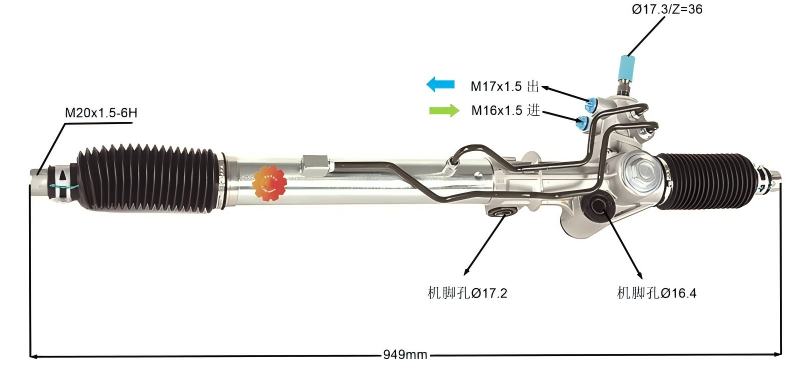44250-60012 Автомобилски управувач