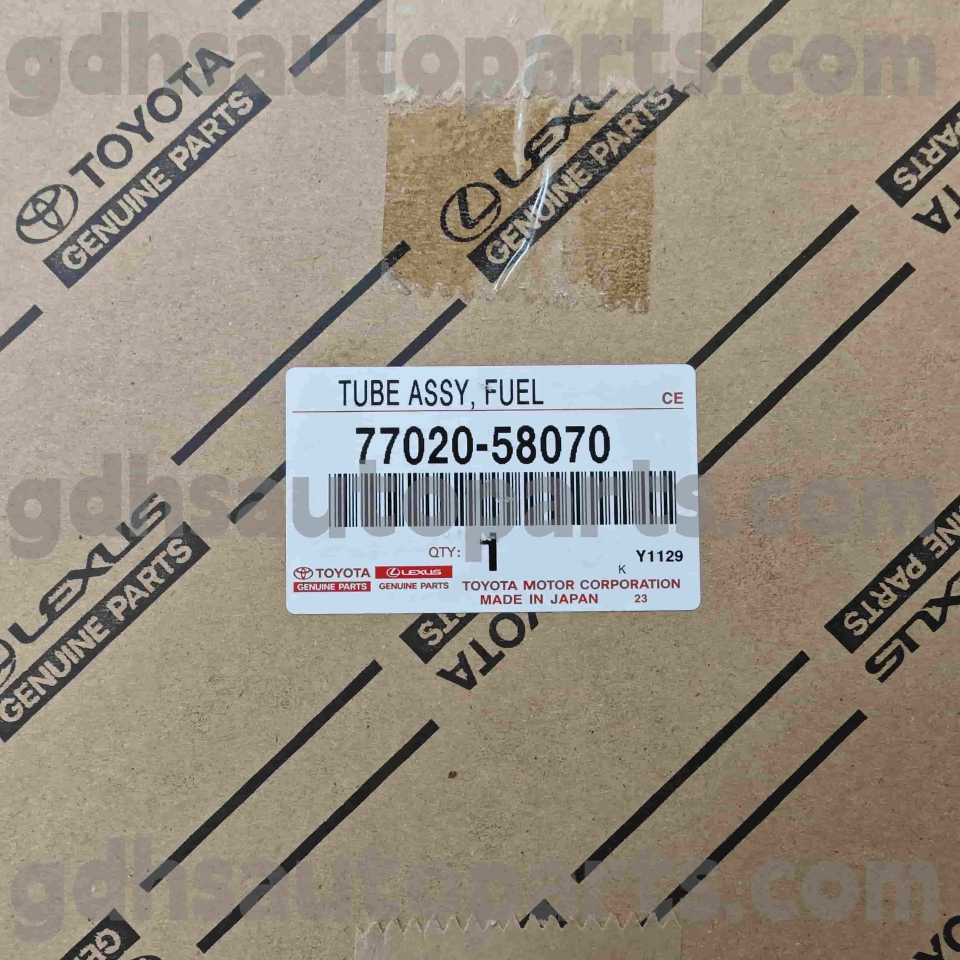 77020-58070 Toyota Оригинални делови пумпа за гориво за Alphard/Vellfire 、 Lexus LM350/LM300H Шасија бр. GGH30
