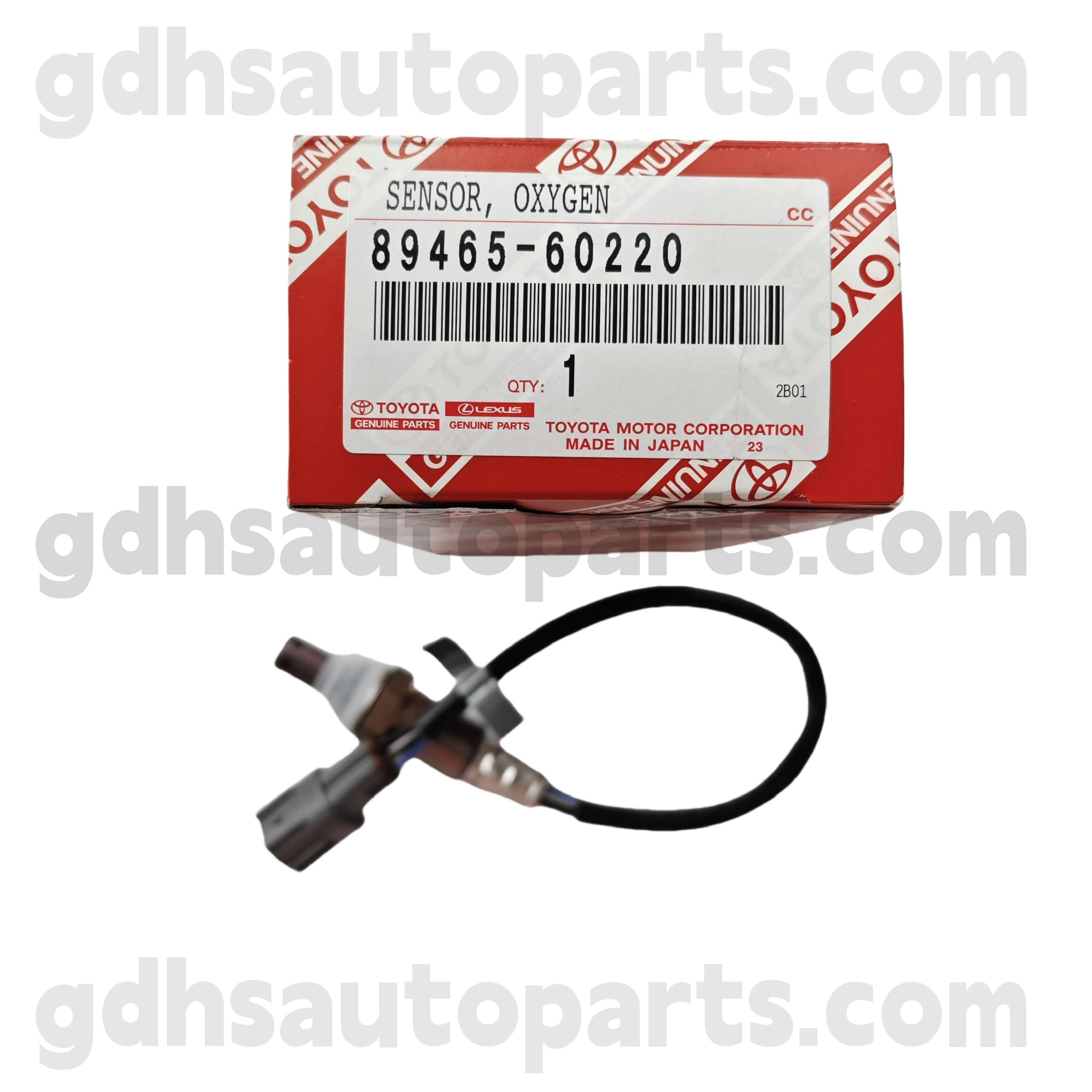 89465-60220 Toyota оригинални делови на кислород сензор за Land Cruiser Prado 、 4Runner Chassis No. Grj12#.. ARL, GCC, Gen