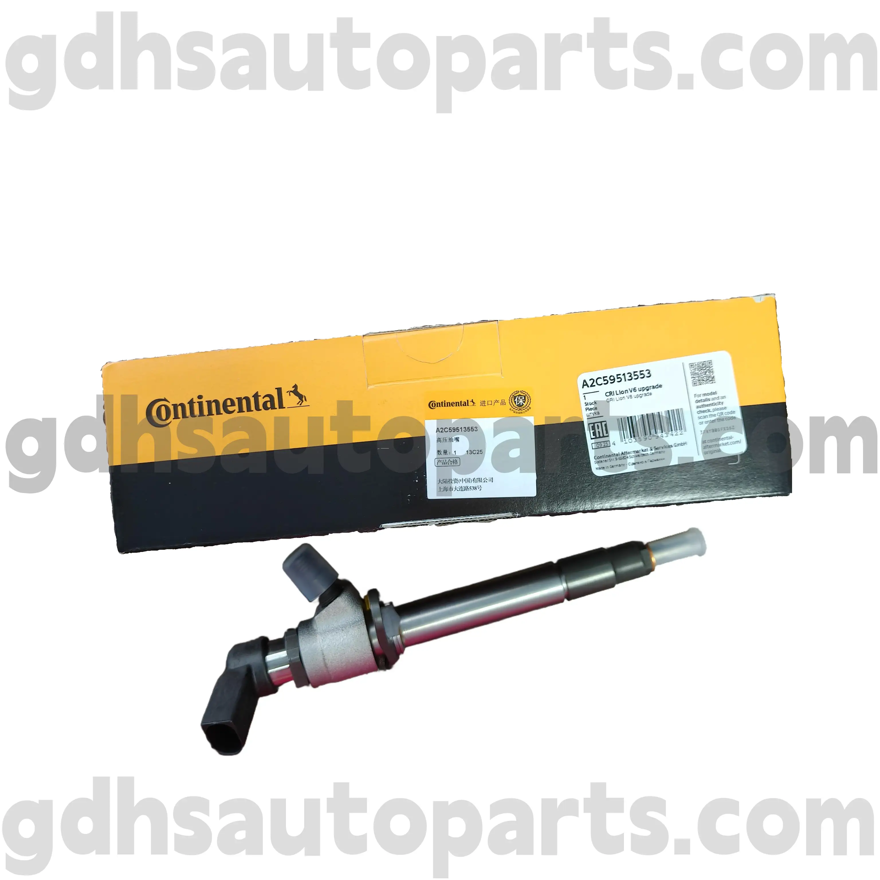 A2C59513553 Инјектор на континентално гориво за Range Rover Sport, Land Rover Discovery 4 OE бр. LR006496