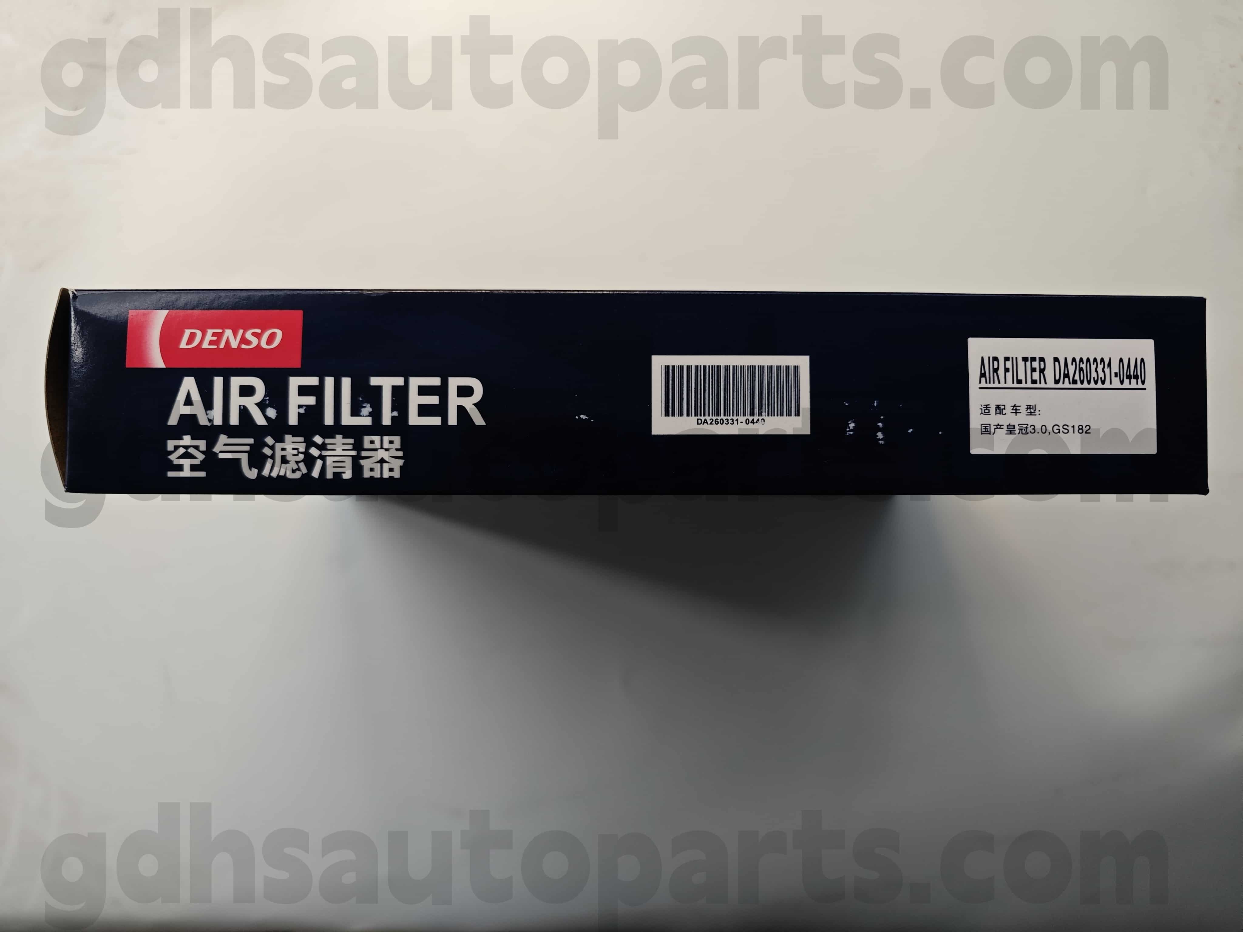 DA260331-0440 Toyota оригинални делови филтер за воздух за шасијата на круната бр. 3grfe, 5grfe..grs18# oe бр. 17801-0P020